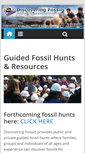 Mobile Screenshot of discoveringfossils.co.uk